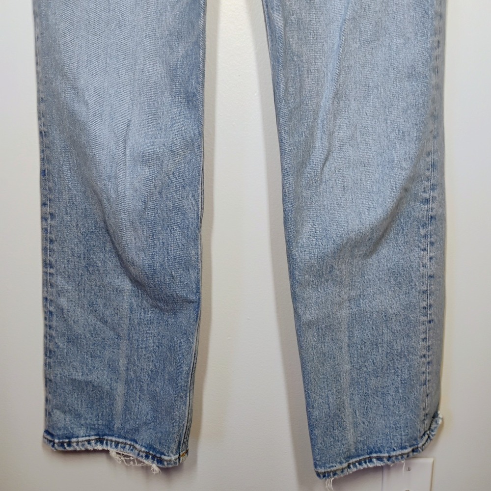 Abercrombie &‎ Fitch Jeans 90s Relaxed High Rise Curve Love 26/2S Medium Wash - Picture 3 of 10